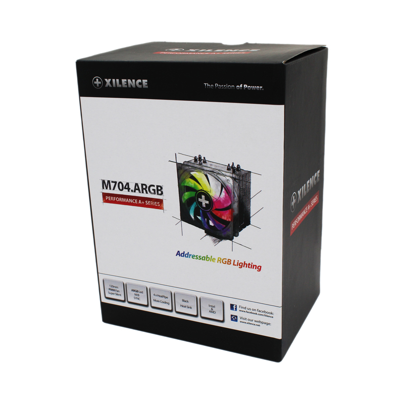 Xilence Xc055 M704 Argb Cpu Cooler Intel 2066 2011 1200 1156 1155 1151 1150 Amd Am4 Performance A M704 Argb