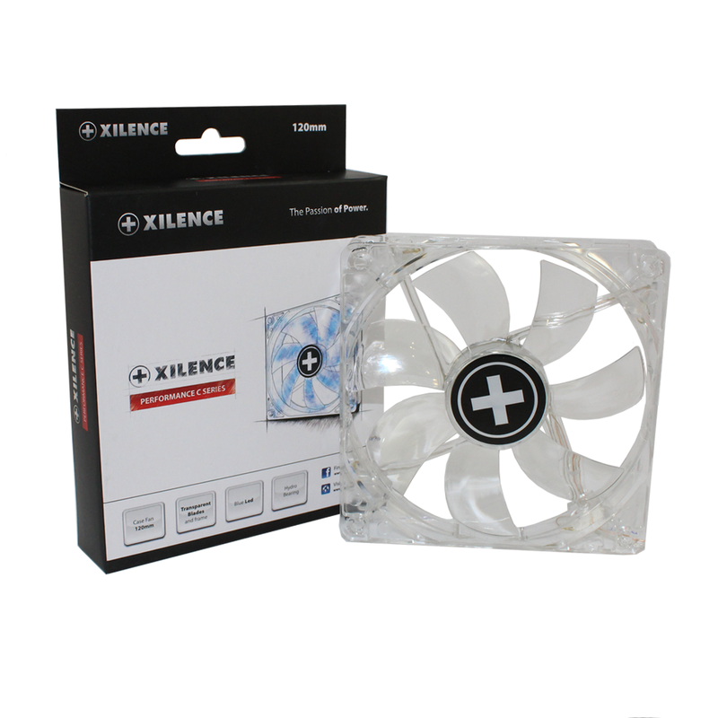 Xilence Xf044 Xpf120 Tbl Case Fan 120 X 120 X 25 Performance C 120mm Led Blue