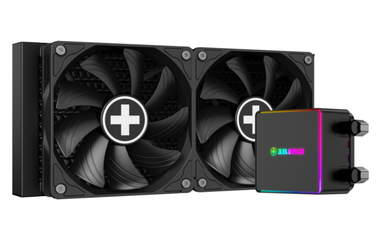 Xilence LQ240 AMD und Intel AiO 240mm Wasserkühlung, PWM, 300W TDP