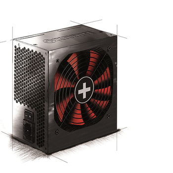 Xilence XP600R6 Alimentation PC, 600W Peak Power, ATX - SECOMP France