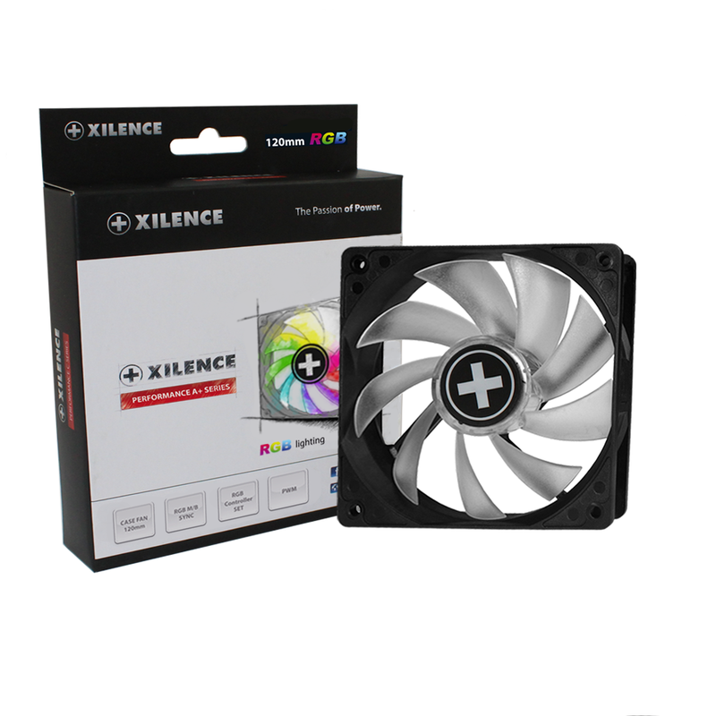 Xilence Xf061 Xpf120rgb Set Case Fan 120 X 120 X 25 Performance A 120mm Rgb Set