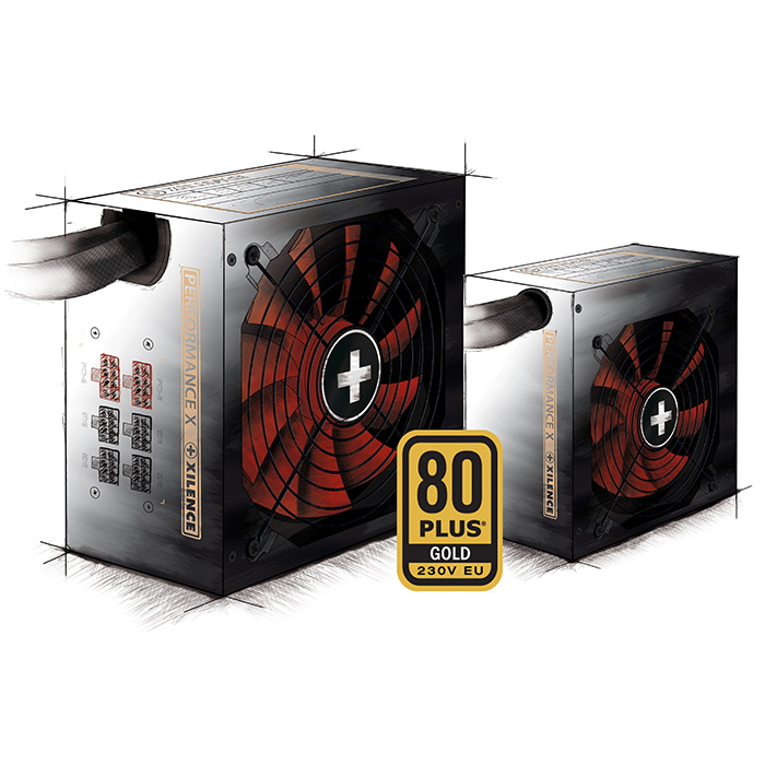 Xilence XP750R10 750W Alimentation PC, 80+ Bronze, Gaming, ATX