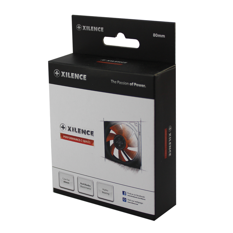 Xilence Xf037 Xpf80 R Case Fan 80 X 80 X 25 Performance C 80 Mm